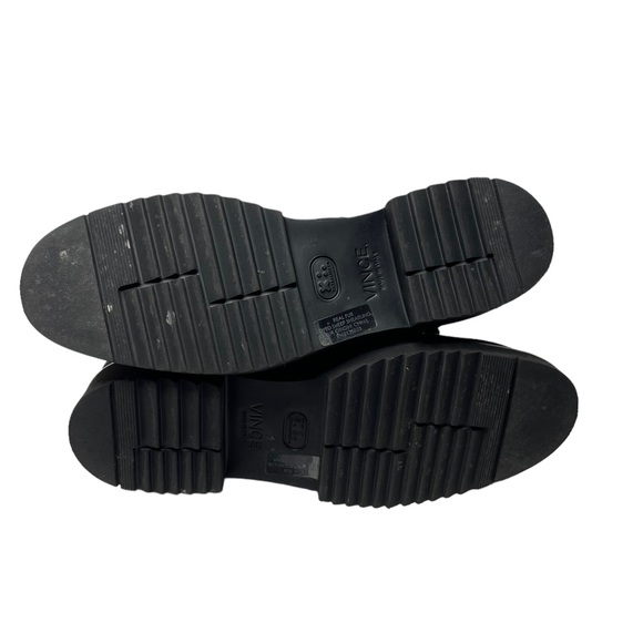 Vince | Claudia Suede & Shearling Boots in Black US 10/EU 40 - Picture 7 of 10